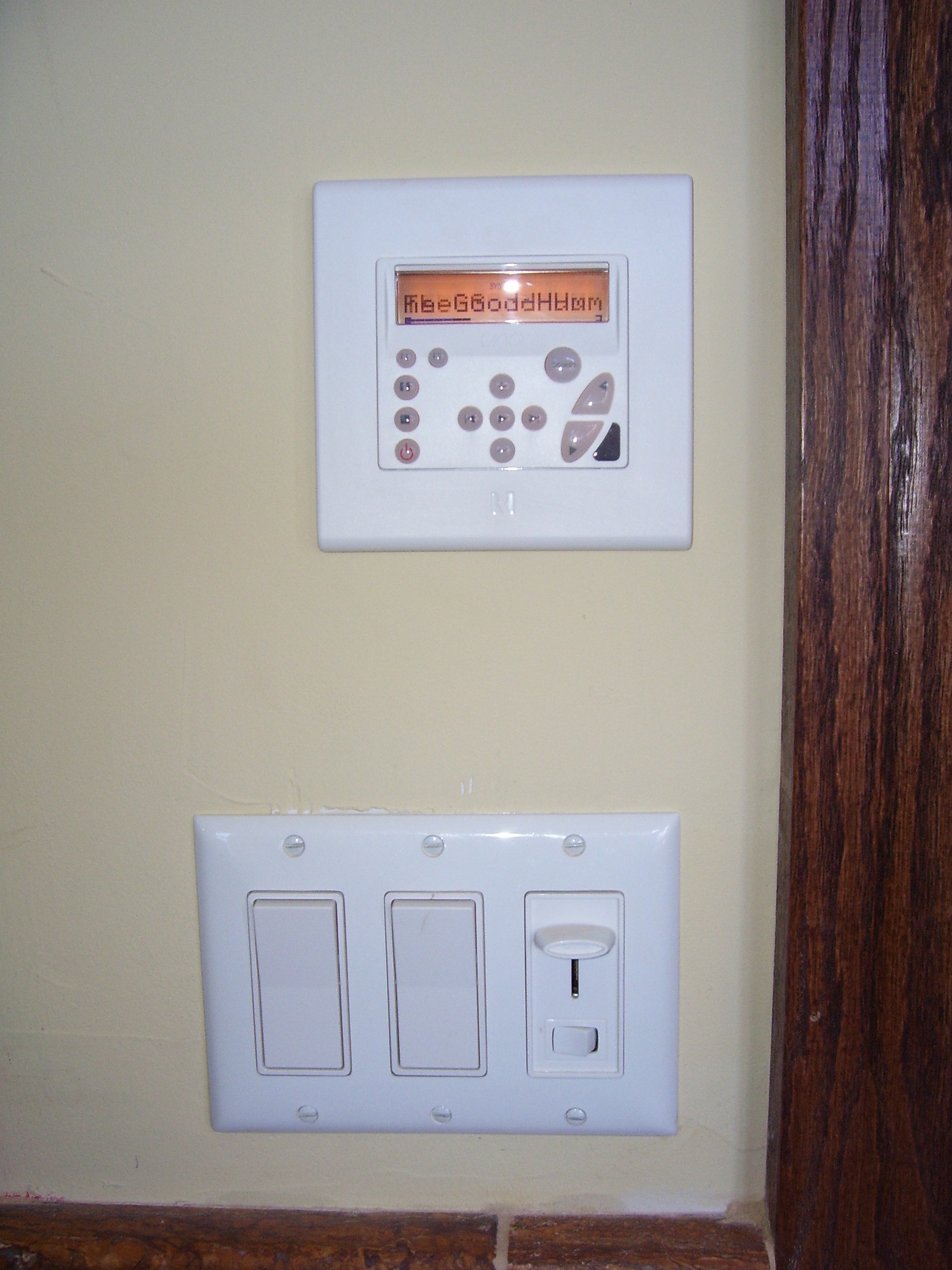 Russound keypad installed by Wurtsboro Electric