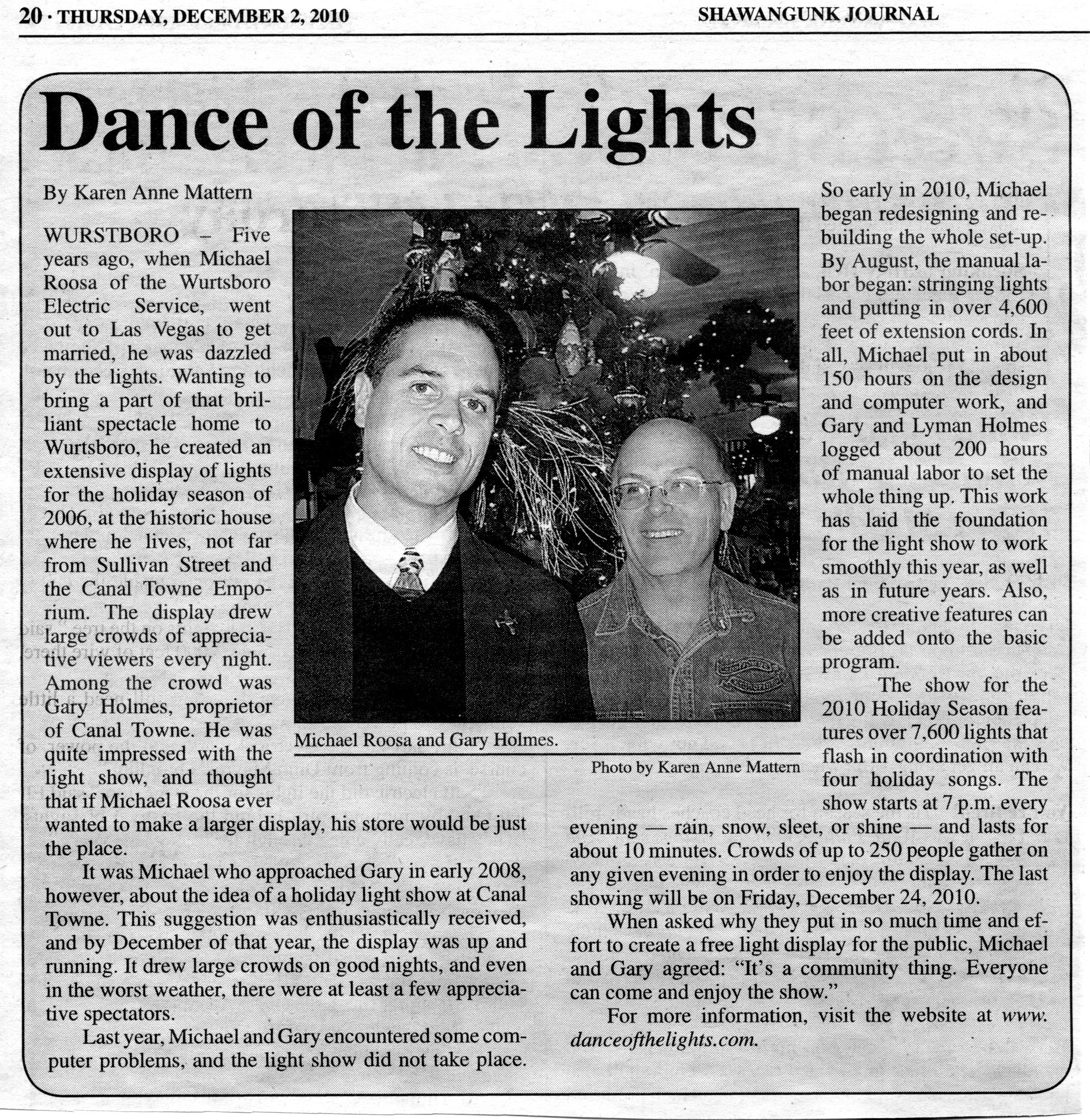 Dance of The Lights review